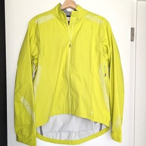 MEC Downpour Lumix High Visibility Waterproof Cycling Jacket